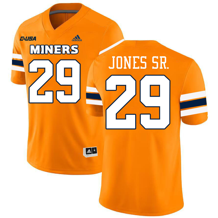 Aaron Jones Sr. UTEP Jersey,UTEP Miners #29 Aaron Jones Sr. College Football Jersey,Uniforms-Orange